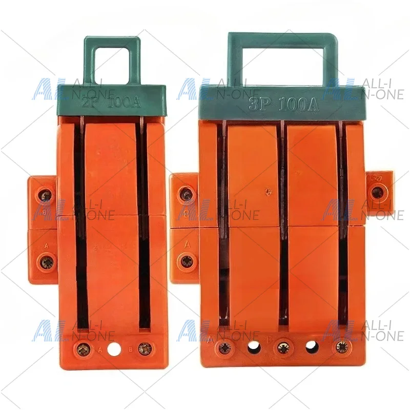 1PC Knife Switch 2P 3P 4P 32A 63A 100A Single Phase Two Wire / Three Phase Three Wire / Three Phase Four Wire Power Supply