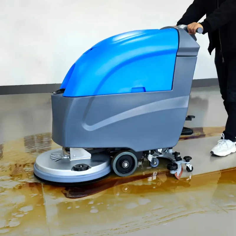 

China Heavy Ride on High Pressure Cleaning Floor Scrubber Sweeper Machine for Garden Washing