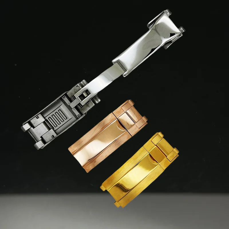 الفضة الياقوت ساعة كريستال حالة الشريط نمط سوار ل دايتونا VK63 VK64 حركة أجزاء السيراميك 29-30.5 مللي متر الطلب لا شعار #6