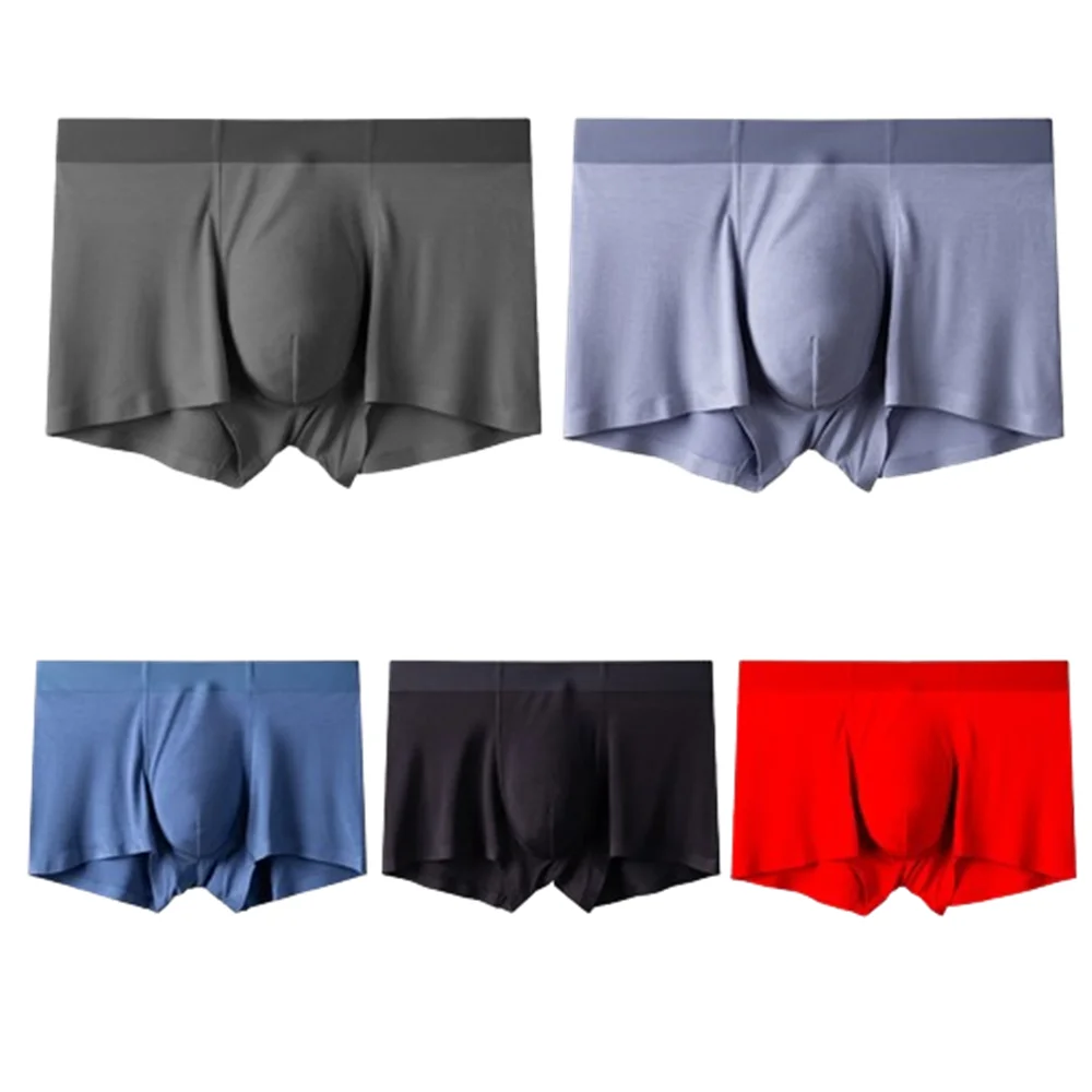 YOUNAXIN 6 Pieces Men Big Size Underwear Plus Panties Boy Boxer Underpants Large Undies Aisan Size XL 2XL 3XL 4XL 5XL 6XL
