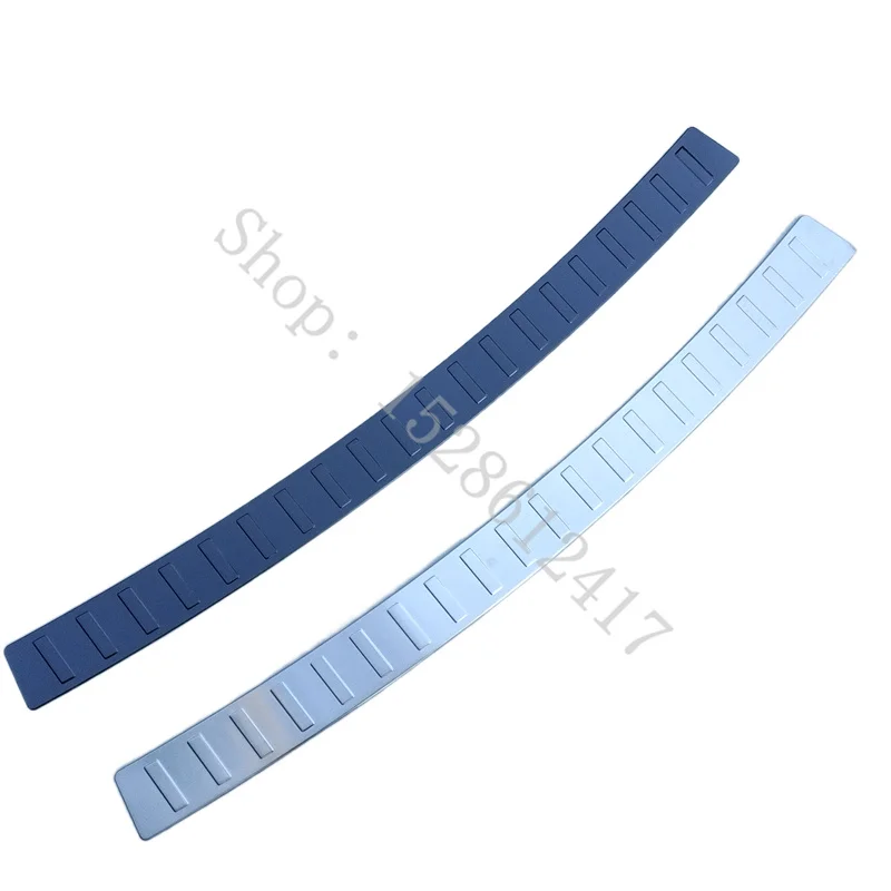 For Mercedes Benz GLE GLS Class W167 X167 2020~2025 Rear Outer Bumper Protector Trim Door Sill Scuff Cover Plate Rear Styling
