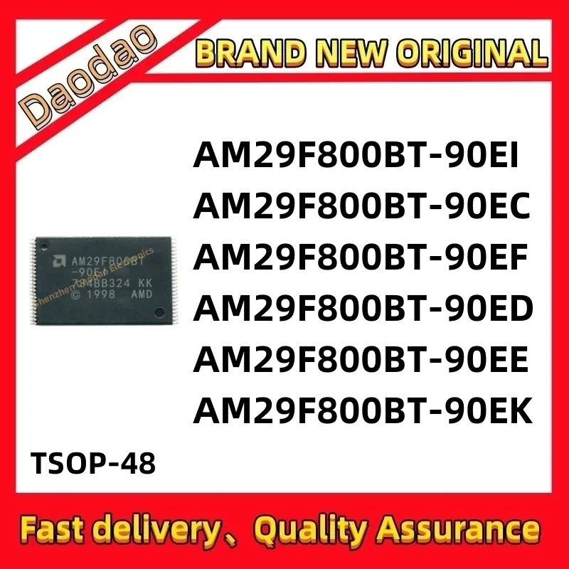 

AM29F800BT-90EI AM29F800BT-90EC AM29F800BT-90EF AM29F800BT-90ED AM29F800BT-90EE AM29F800BT-90EK IC Chip TSOP-48