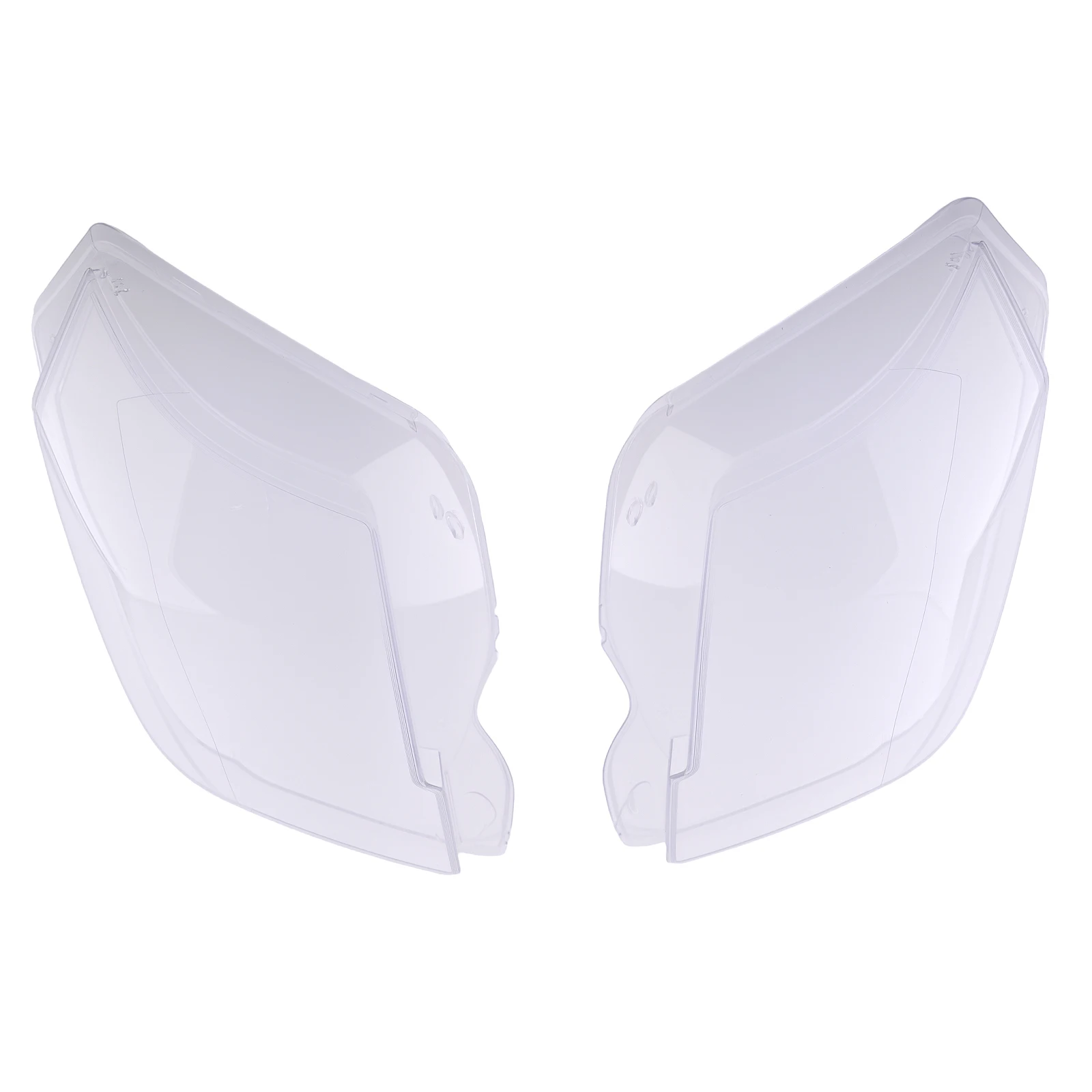 PC Pair Headlight Lens Cover Clear For Mercedes-Benz GLK Class X204 2009-2012
