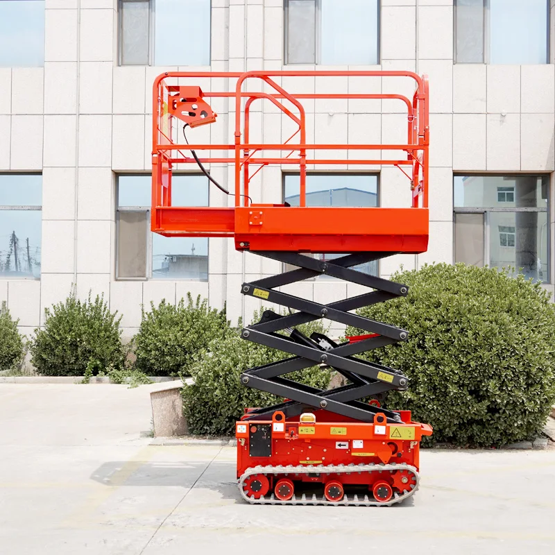 Multi Function Scissor Lift Platform Mobile Fully Automatic With Extendable Platform For Versatile Work Customized