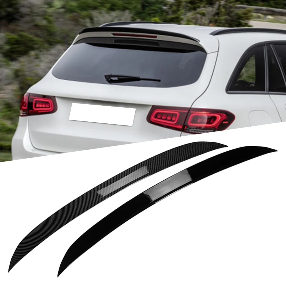 

For Mercedes Benz X253 GLC-Class 2016 2017 2018 2019 2020 2021 Car Rear Window Roof Spoiler Splitter Wing Trim Decorative