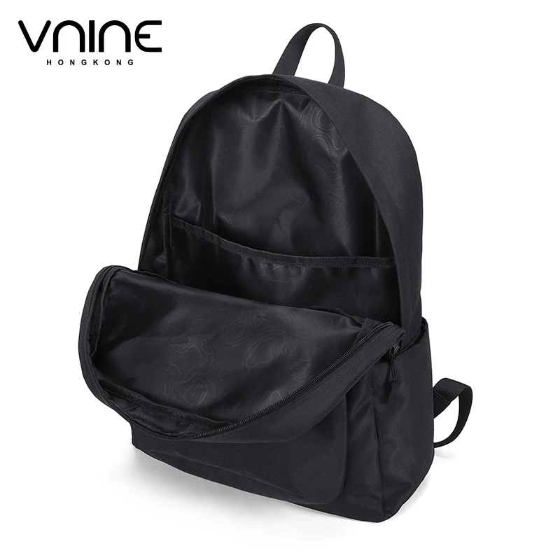 V.NINE Backpack 15 inch Laptop Waterproof Backpacks for Women Men Back Pack Black Commuter Bags University Student School Bag