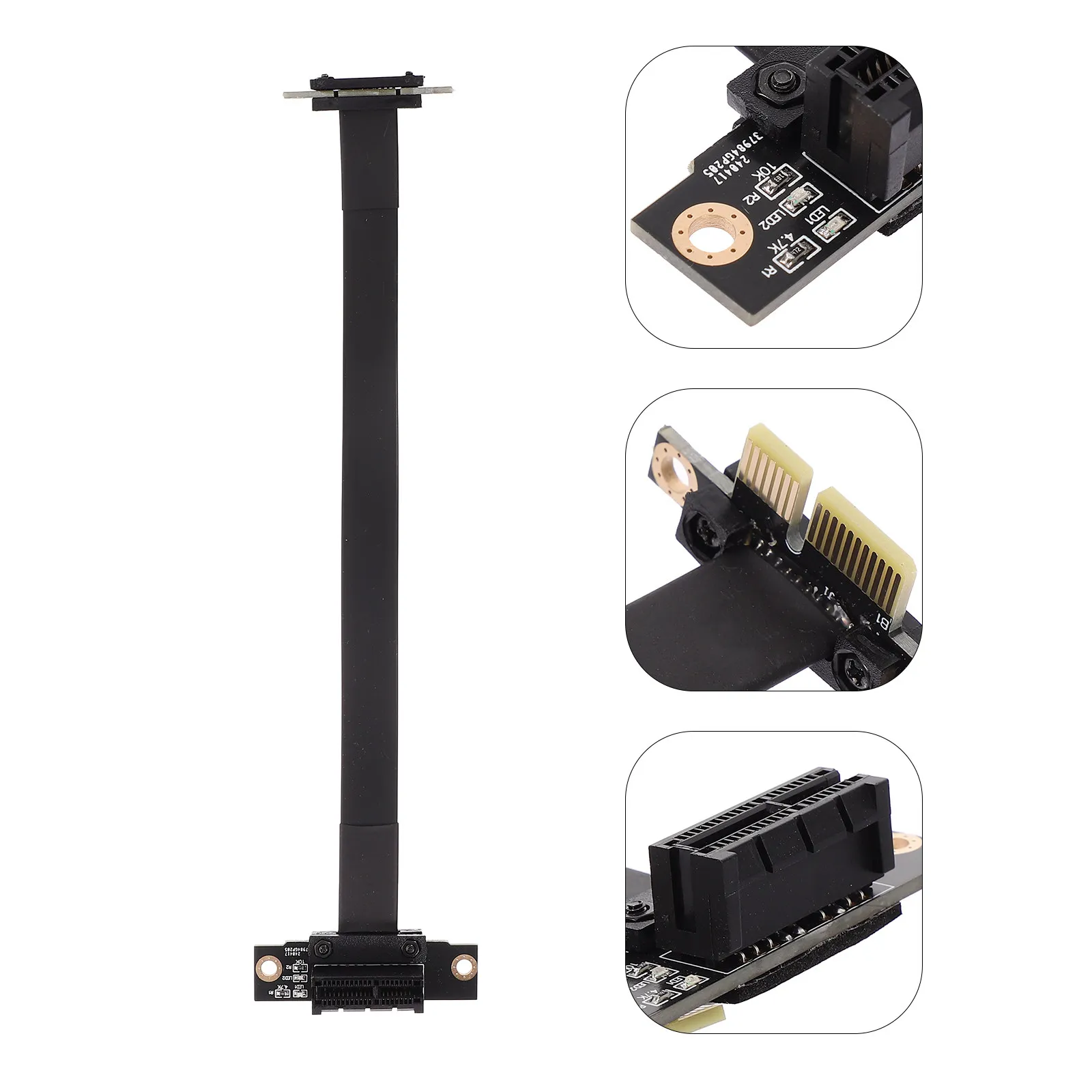 Pci-E 3.0 Extender Riser Cable 20Cm High Speed Stable Signal Transmission Pcie Ribbon Extension Port Adapter Computer Accessory