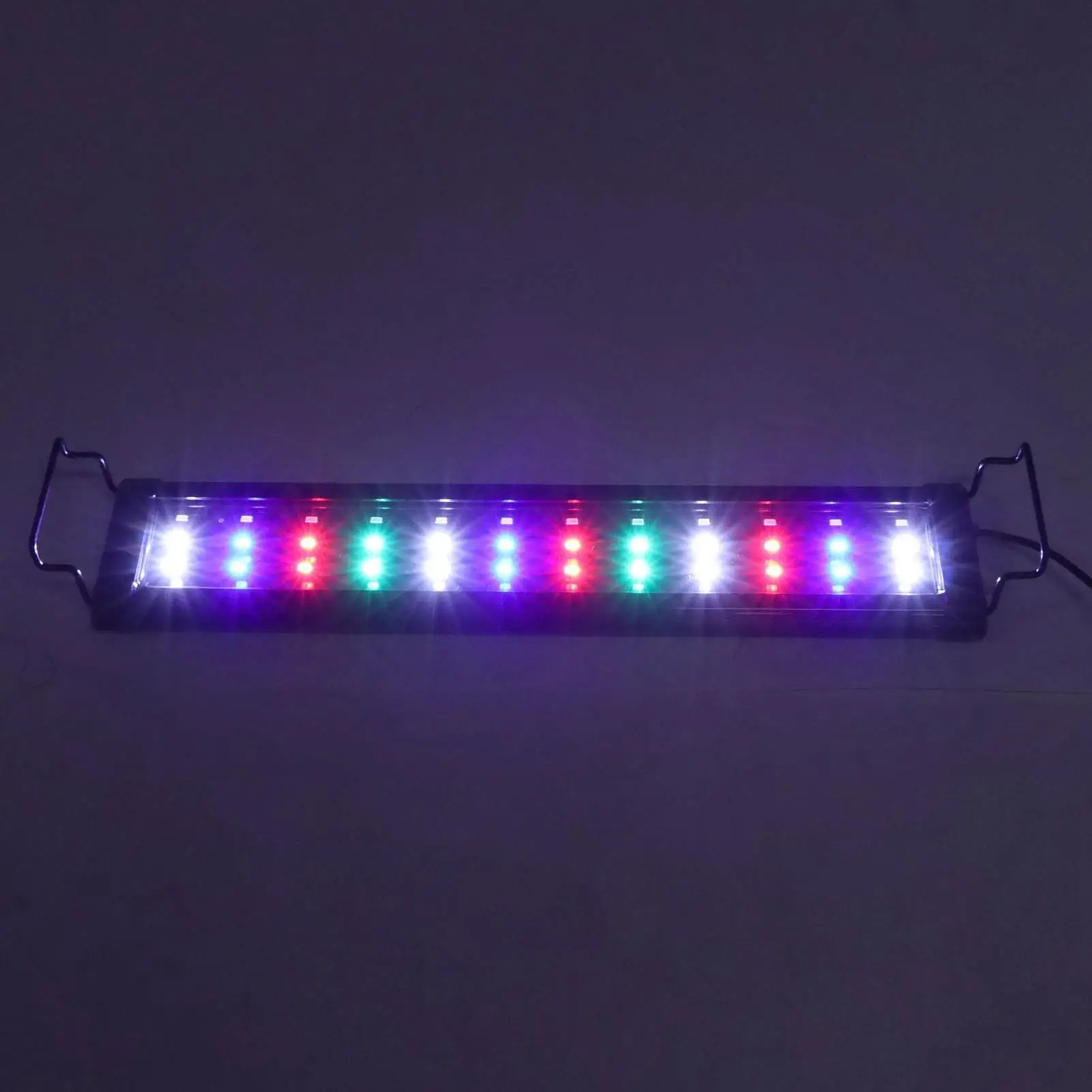 Full Spectrum Aquarium Light with 3 Modes & Extendable Bracket for freshwater Tanks - EU Plug 100-240V