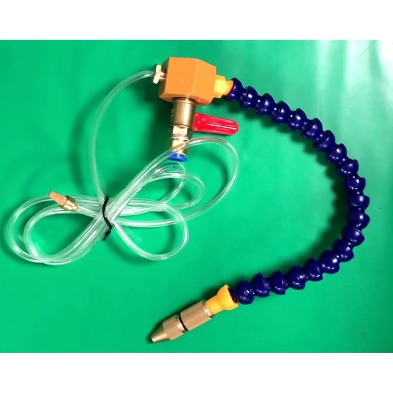 Hose Cooling Tube Flexible Water Oil Coolant Pipe Length 300mm for Spindle Wood Engraving Machine Tools