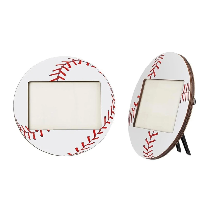 Molduras para com tema beisebol futebol, conjunto 2 para presente do dia pais, dropshipping