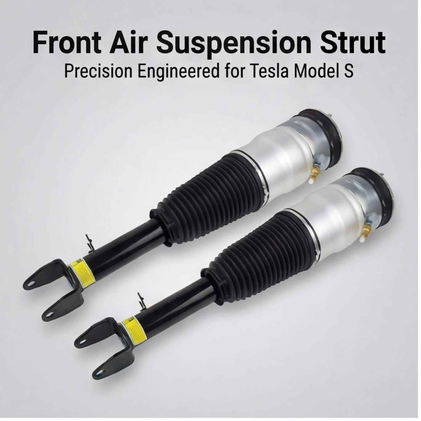 2 stuks voorste luchtvering schokdemper voor Tesla Model S 60D, 70 75, 75D, 85, 85D, Sedan 600640300 600640300A 600635100C