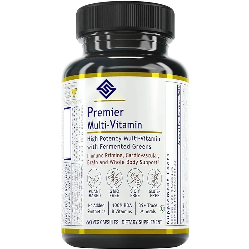 Multivitamin - Multivitamin For The Immune System, Brain, And Cardiovascular System - Containing Prebiotics And Prebiotics