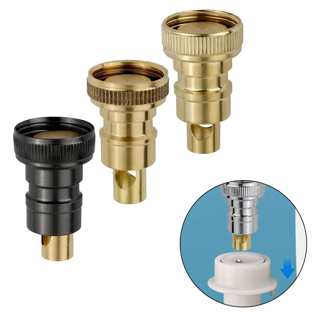 1/2 Inch Detachable Automatic Water Stop Valve Washing Machine Joint Angle Valve Plumbing Fixtures Replacement Home Improvement