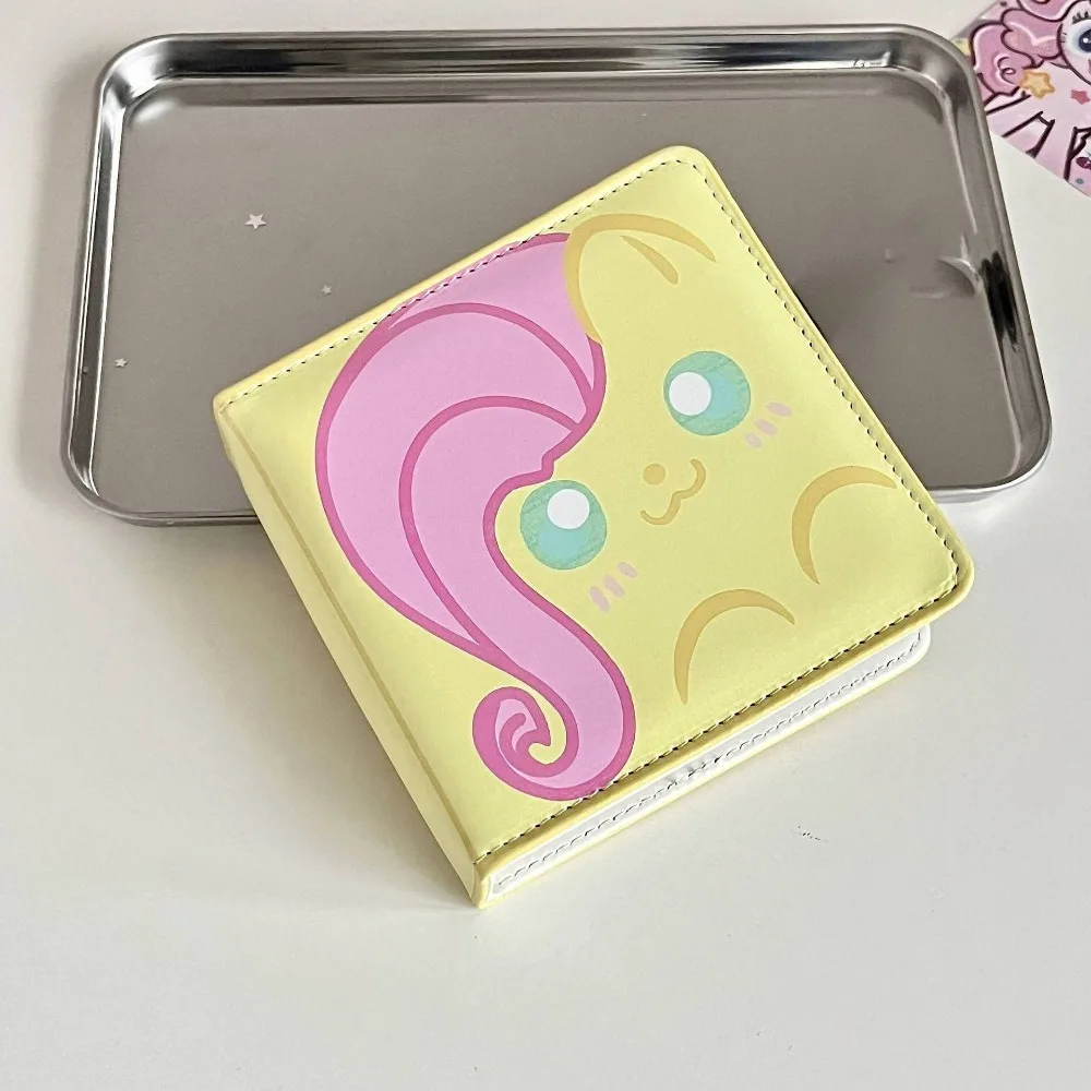 Anime My Little Pony Pinkie Pie Fluttershy Applejack Rainbow Dash rare Twilight Sparkle Photo Album Card Storage Book 3 pollici