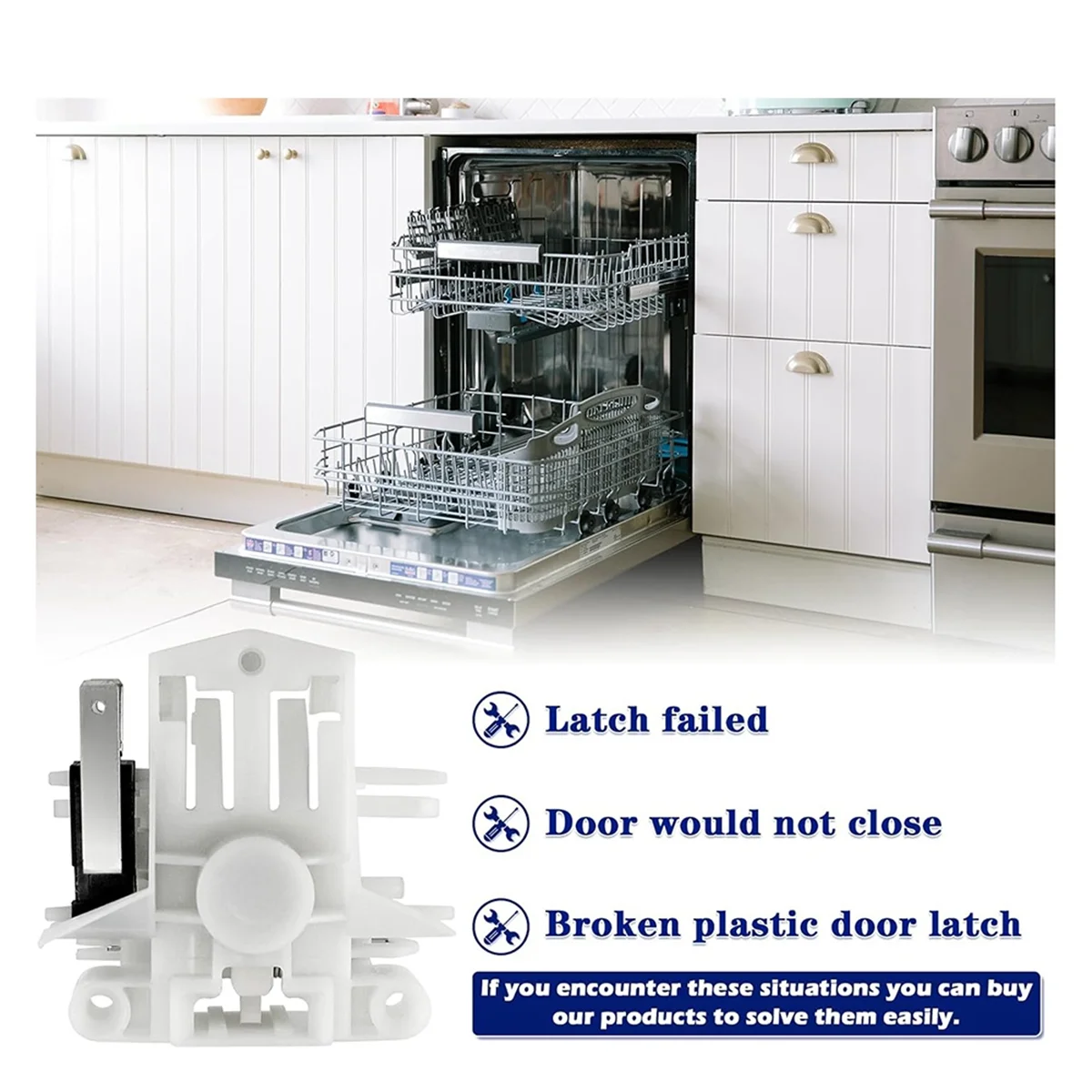 HOT DW80F600UTS DW80J3020US Zatrzask drzwiowy, DD81-02132A DD81-01629A Zatrzask drzwi zmywarki do zmywarki Samsung Zatrzask drzwi zmywarki