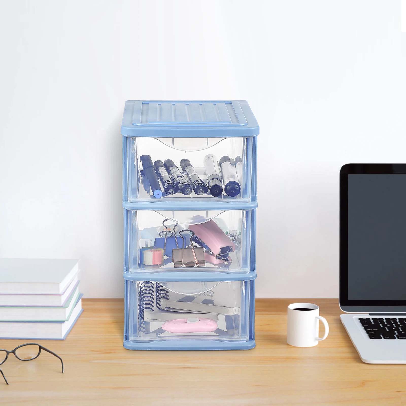 

Multi-Layer Plastic Storage Drawers Organizer Cabinet Desktop Rack For Cosmetics Jewelry Office Supplies Easy Clean