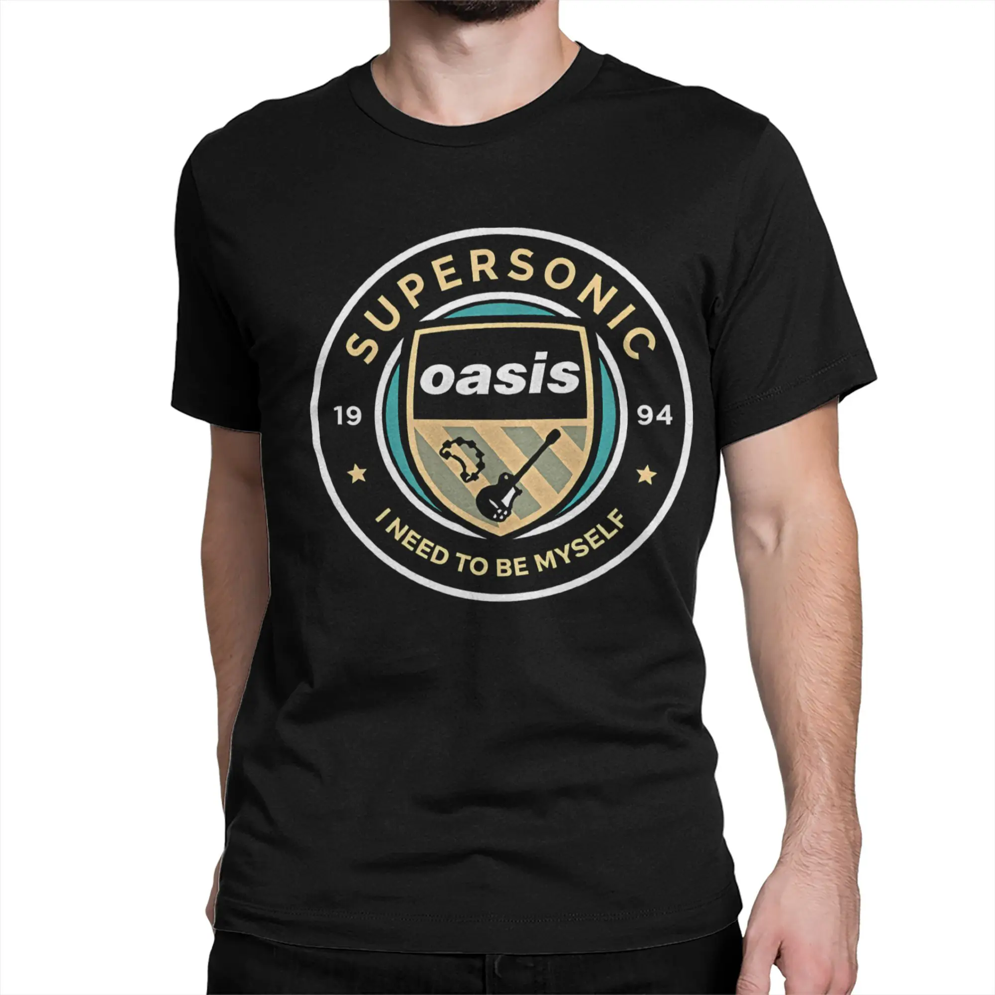 O-Oasis Supersonic T Shirt Men Women 100% Cotton Cool T-Shirts Round Collar Rock Band Tee Shirt Short Sleeve Clothing Gift Idea