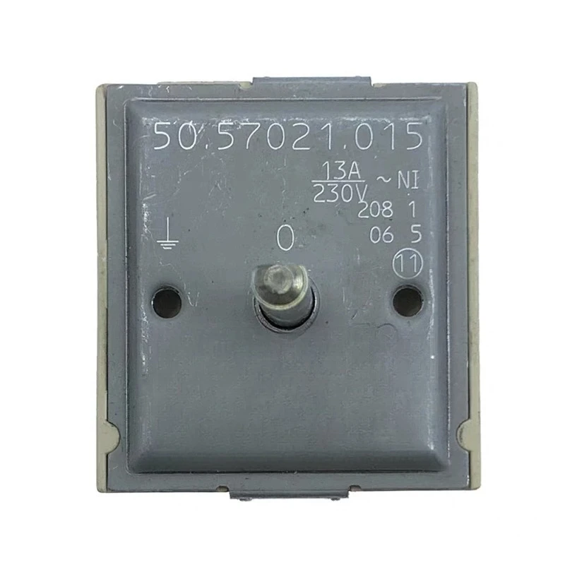 50.57021.015 EGO Single Energy Regulator Stove/Cooktop Control Switch 50.57021.010 Electric Range Infinite Switch Compatible 13A