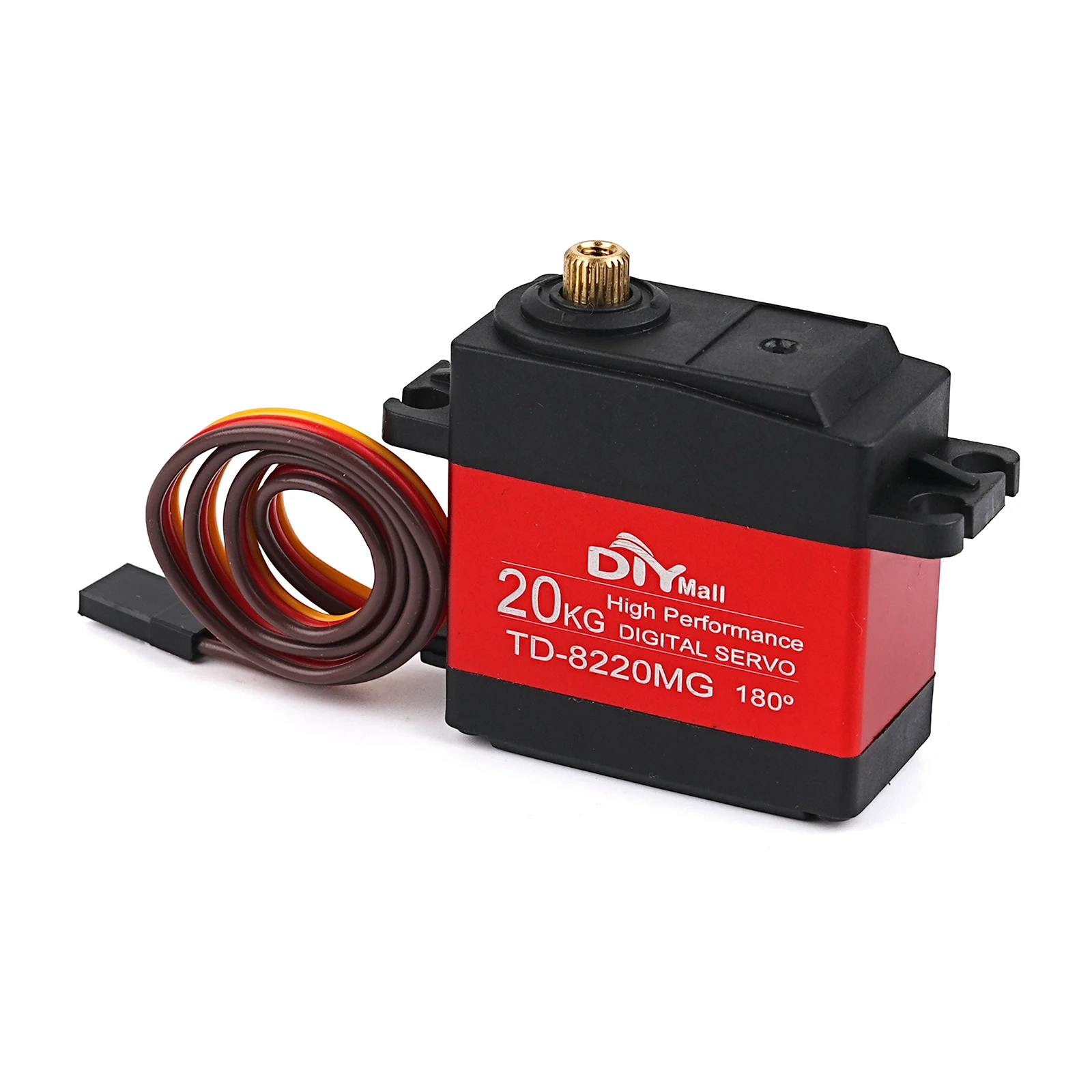 20 kg cm digitales Servo-Metallgetriebe mit hohem Drehmoment für RC-Autos/Crawler/Boote/Helikopter