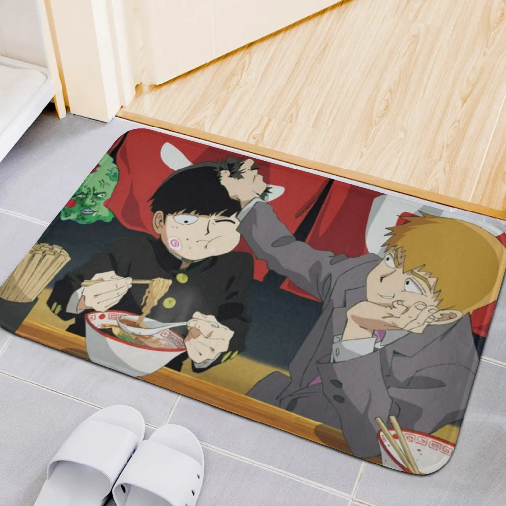 Home Carpet Rug Bathroom Mob Psycho 100 Mat Retro Multiple Choice Living Room Kitchen Non-Slip