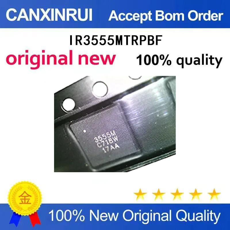 

(5-100 Pieces) Brand new original IR3555MTRPBF IR3555M 3555M QFN spot chip