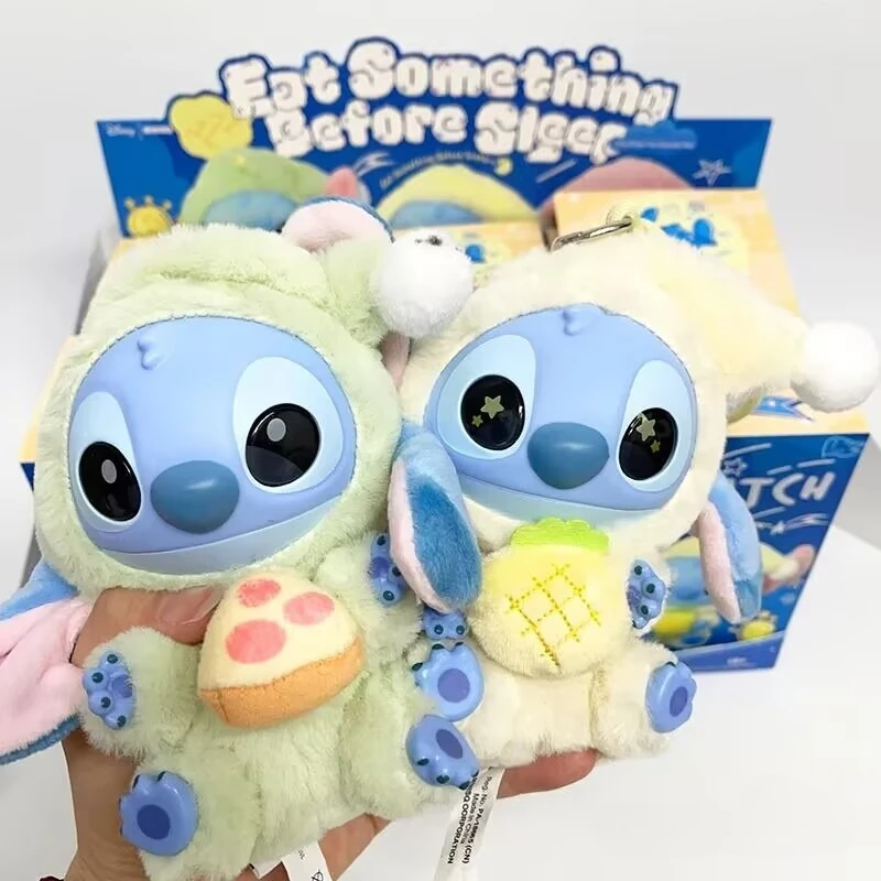 

Stitch Blind Box kawaii keychain backpack pendant Cute Doll Keyring Ornament Mystery Box Surprise Toy Girl Gift Anime Figures