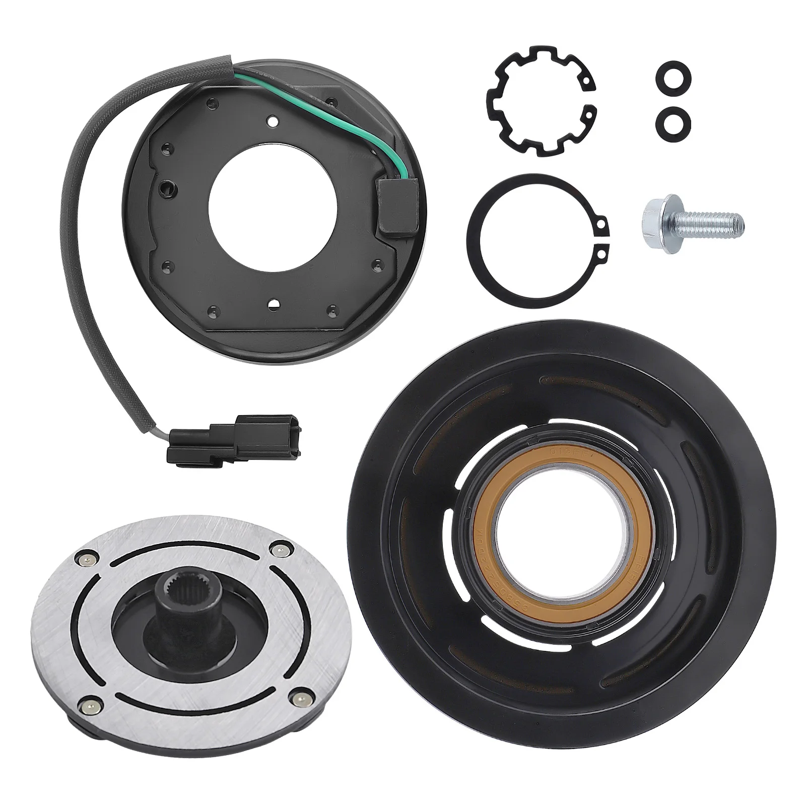 Compressor Clutch Kit For Ford Explorer Police Interceptor Sedan Utility 2011-2015 YCC358