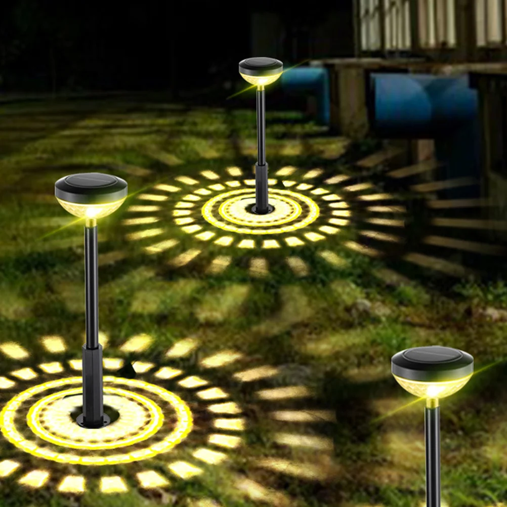

Solar Powered Lawn Lights Outdoor Waterproof LED Garden Stake Lamp for Walkway Driveway Patio Landscape Balcony Lighting Solar