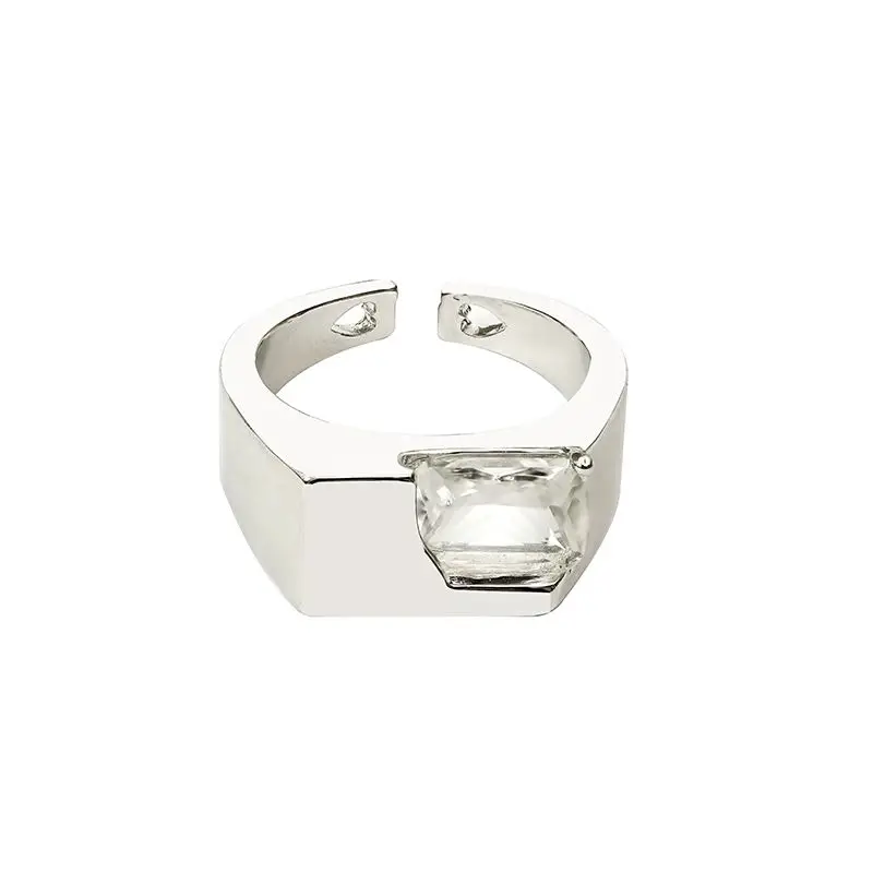 Bague étoile de style rock hip hop pour hommes et femmes, cadeau de fête, nouveau, 2024