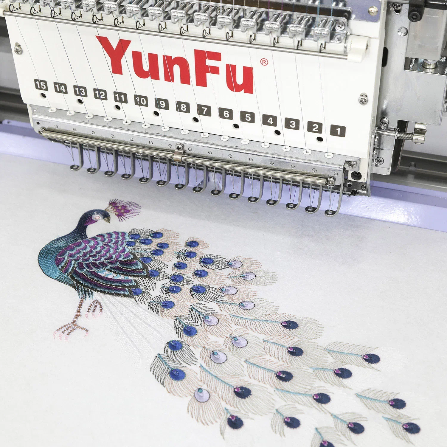 Yunfu High Quality Single Head Auto Computerized Machine New Condition