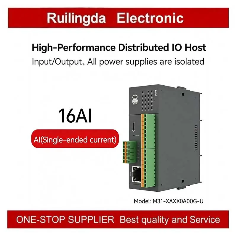 Remote IO Distributed IO M31-XFXX0800G-U M31-XAXX0A00G-U M31-XBXX0A00G-U RS485 Modbus With Expansion Module
