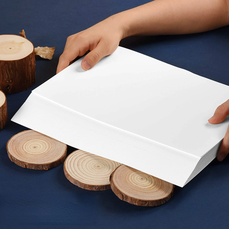 A3 A4 4K 8K White Cardboard Paper 120g-350g Handmade DIY Art Cardboards Printing Paper White Artist Sketching Painting Paper