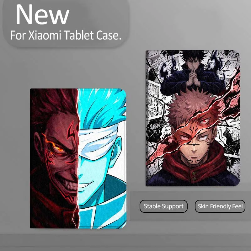 

J-Jujutsu K-Kaisen Yuji Gift Tablet Case For Xiaomi Redmi Mini Pad SE K 2 4 5 6 7 8 2023 2025 11 8.8 11.2 10.1 Pro