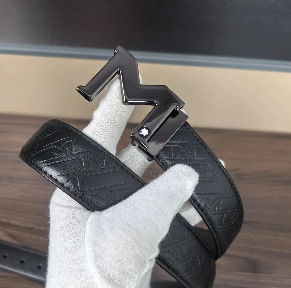 حزام جلد ماركة فاخرة للرجال مصمم سبيكة مشبك حزام الخصر الإناث الجينز بنطلون فستان حزام الخصر