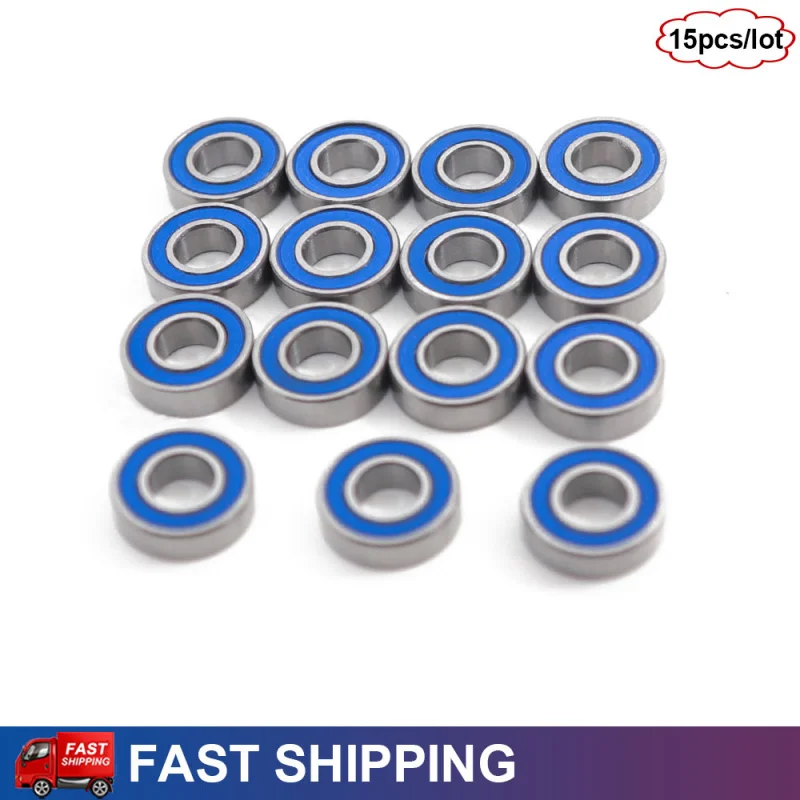 

15pcs/lot 5x11x4mm New Sealed Bearings For 1/10 Traxxas Rustler Bandit Slash 2wd RC Car