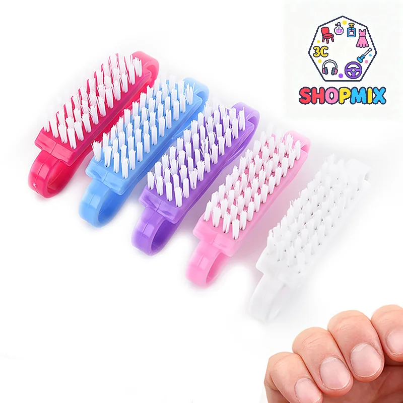 

Horn Nail Brushes Nail Art Manicure Pedicure Soft Remove Dust Powder Cleaning Brush Tools Transparent Horn Brushes
