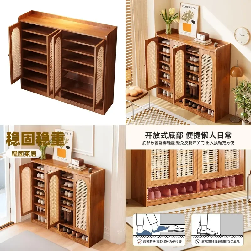 Tall Vertical Shoe Cabinet for Entryway Porch Large Capacity Storage Rack with Deodorant Function Modern Home Furniture