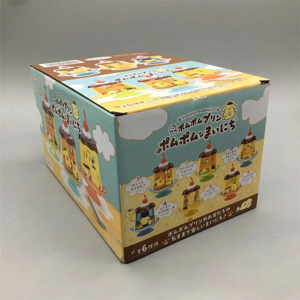 Hochwertige Re-ment Pompom Purin Room Miniatur-Szenen-Serie Blindboxen Miniatur-Spielzeugmodell-Sammlung Ornament Geburtstagsgeschenke – Detail 1