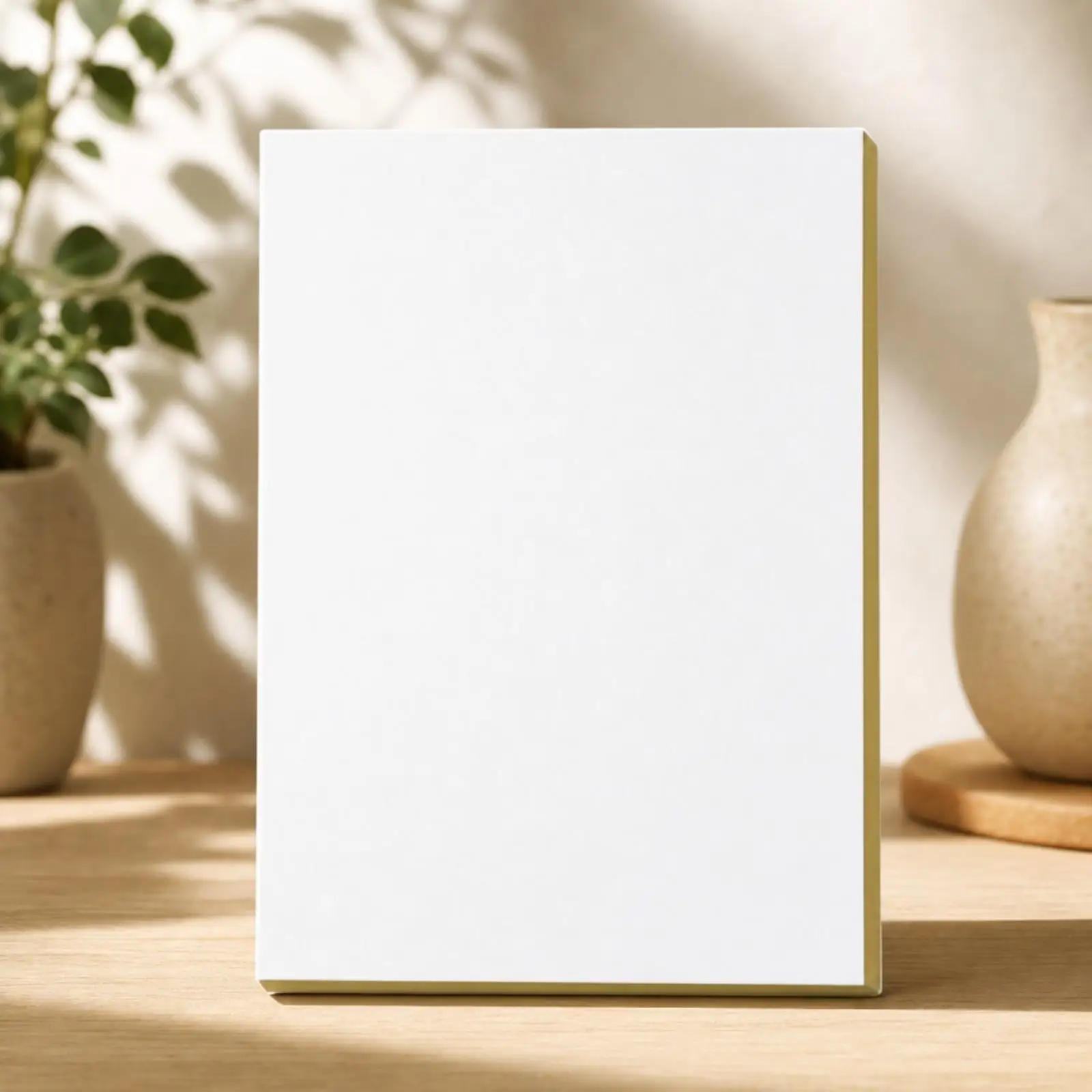 White Matte Adhesive Label Paper A3 Size 100 Sheets Self Stick Printable for Office Identification