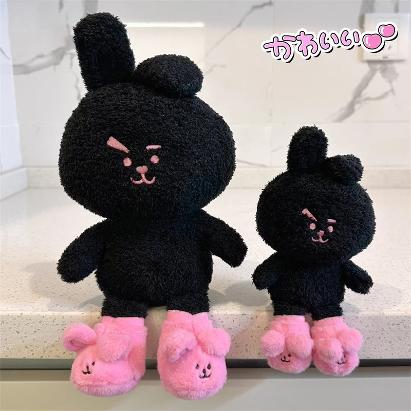 Kpop Black Pink Rabbit Plush Toys Cartoon Anime COOKY RJ Soft Stuffed Animals Dolls Cute Plushie Rabbit Pendant Gift For Girl