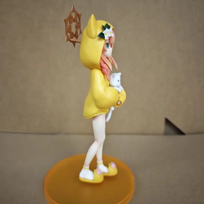 جديد الأزرق الأرشيف إيروها ماري الشكل القط الأذن هوديي أنيمي فتاة البلاستيكية نموذج سطح المكتب الديكور تحصيل لعبة لطيفة المشجعين هدية 19 سنتيمتر #5