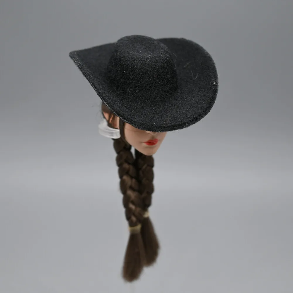 1/6 Scale Soldier Retro Western Cowboy Hat Model for 12'' Figure