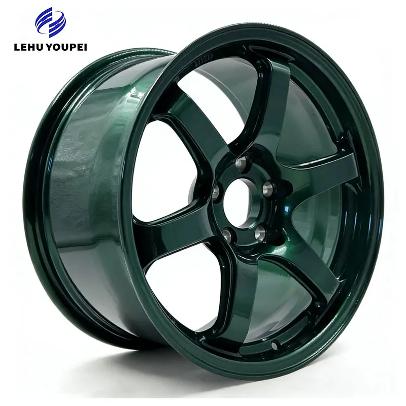 17-22 Inch 5x114.3/120/130 T6061 Brushed Champagne Gold Rotary Forged Alloy Wheels