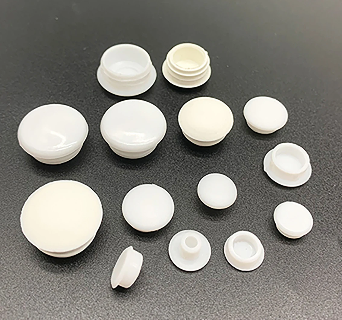 10pcs Round Plastic Hole Plug 5-18mm Dust Sealing Hole Cap Protection Gasket Covers Caps For Pipe Table Furniture image 3