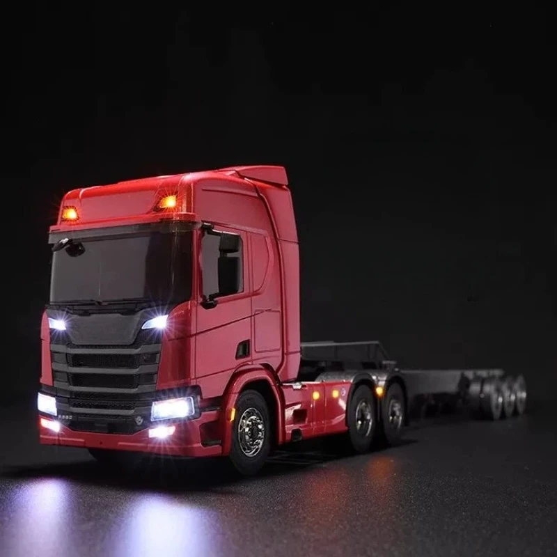 OH32T01 RC-Truck Traktor-Kopf 1/32 RC-Auto Bausatz Simulationsmodell Professionelles Elektrisches Spielzeug Sammlerstück Geschenk