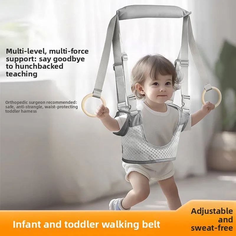 

Baby Toddler with Anti-strangle Baby Anti-drop Artifact, Child and Toddler Learn To Walk, Waist Support Traction Rope,