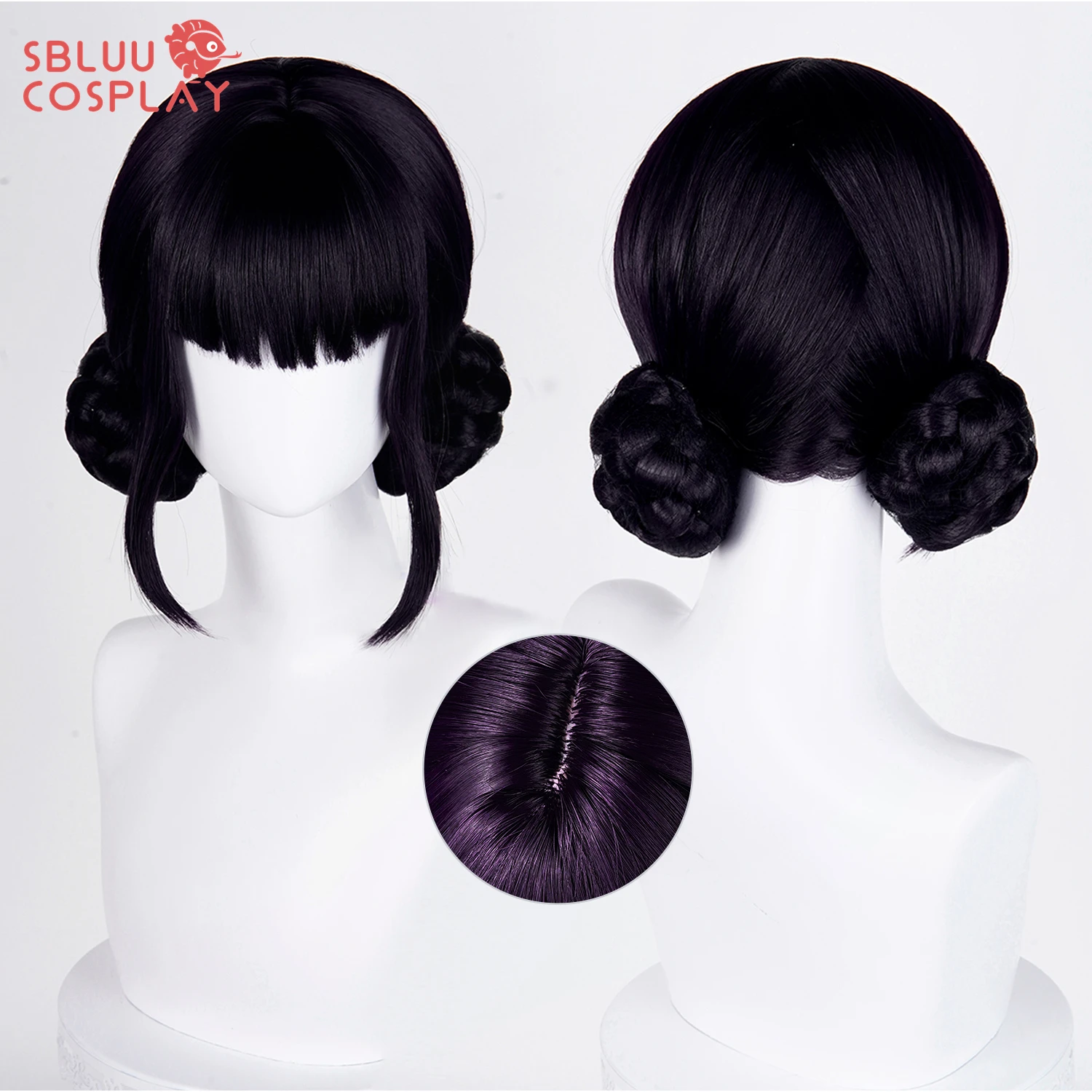 

SBluuCosplay Kpop Huntrix Zoey Cosplay Wig Halloween Party Demon Accessory Hunters