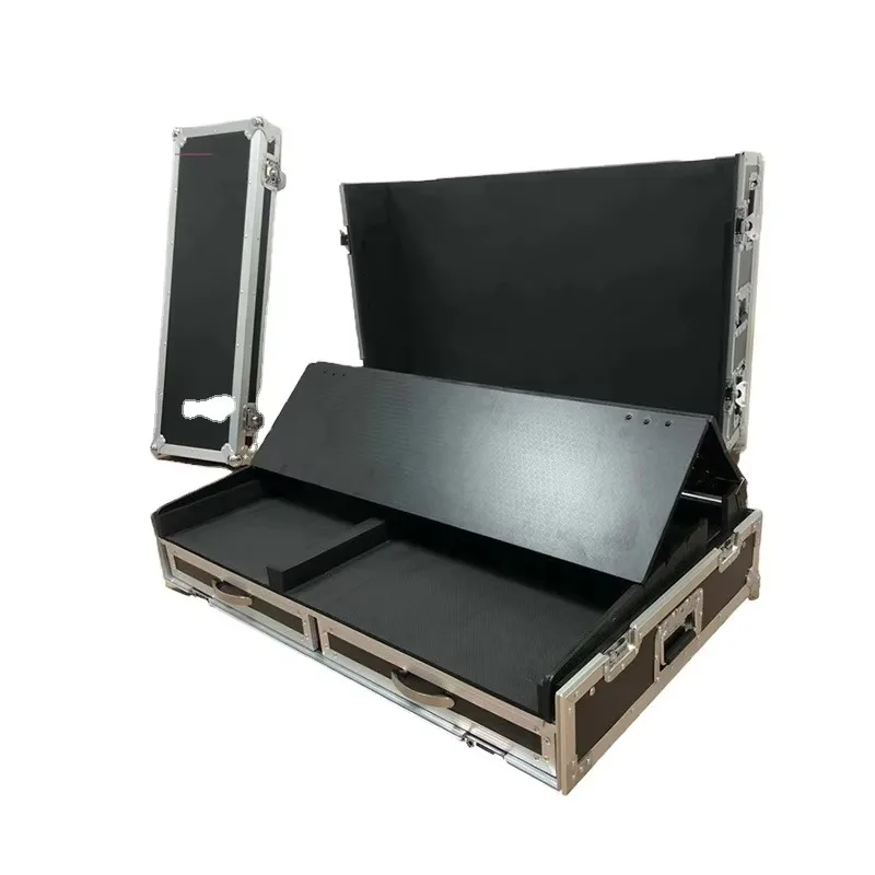 

izable Aluminum Flight Case for MA with OEM Support PC and Command Wing Dual Flight Road Case Factory ized