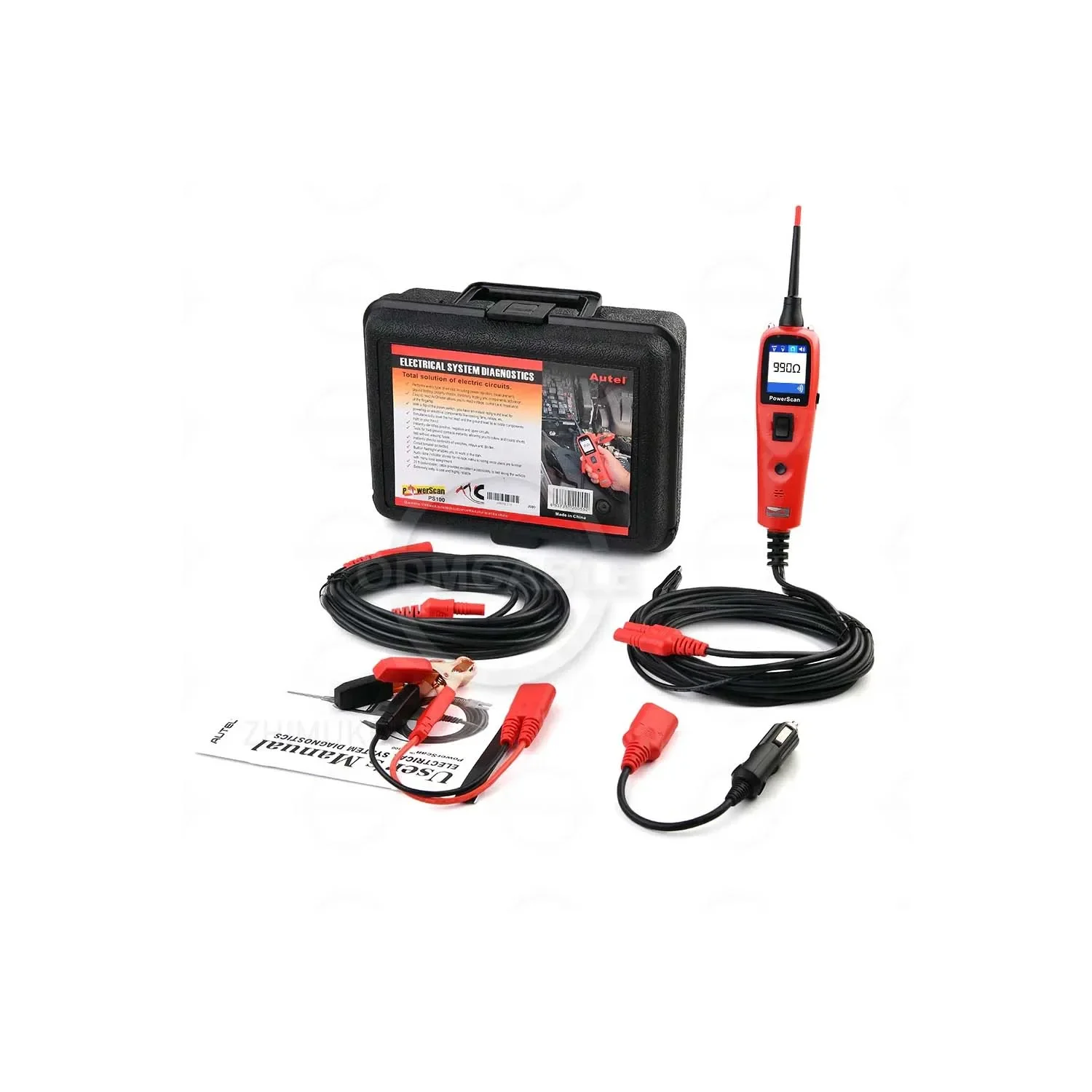 PS100 PowerScan تشخيص النظام الكهربائي Autel أداة اختبار الدائرة الكهربائية #1