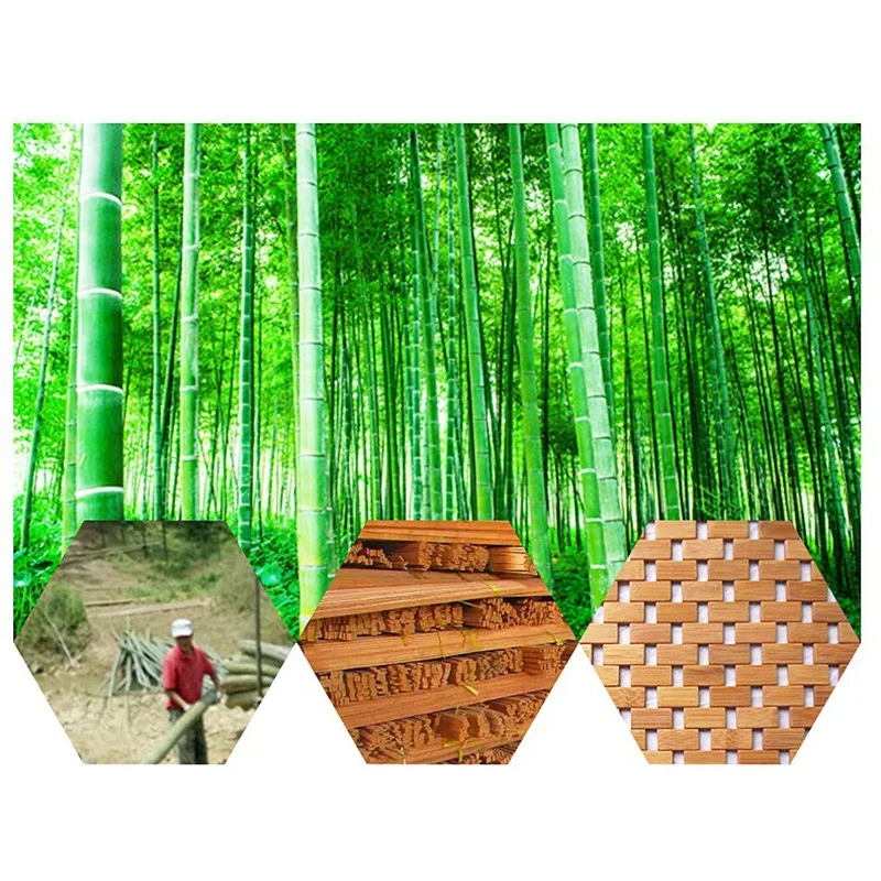 

H-W Teak Wood Bath Mat Feet Shower Floor Natural Bamboo Non Slip Large